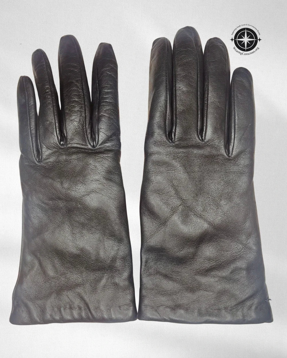 Cashmere Lined Italian Leather Gloves